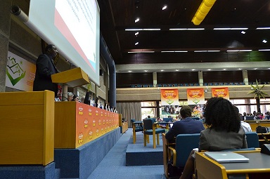 ACT ES making a Presentation